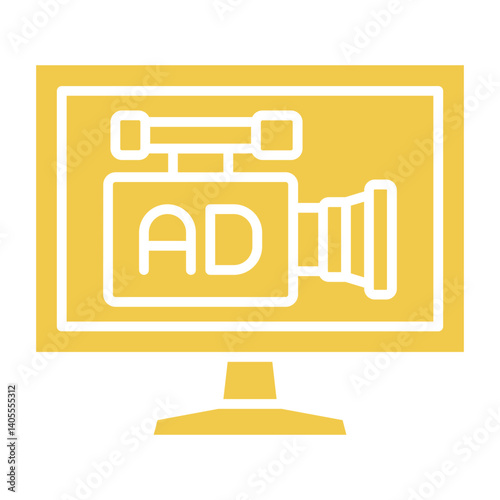 Desktop computer Icon