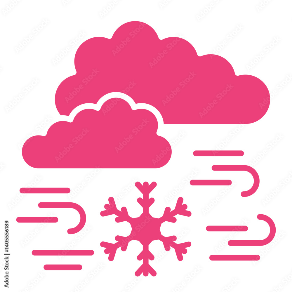 Cold breeze Icon Cold breeze Icon
