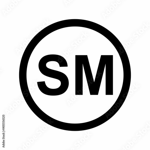 Service trademark logo icon. Design image