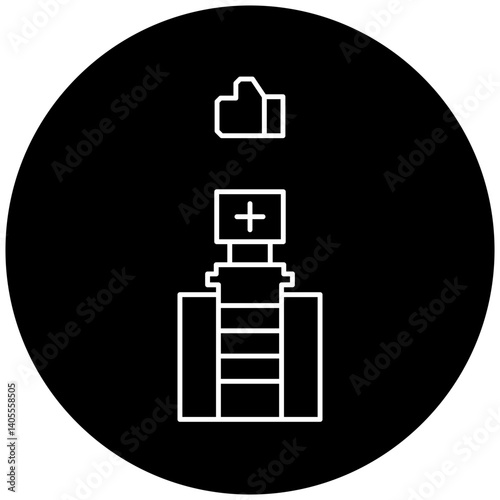 like hospital icon design