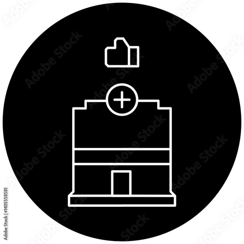like hospital icon design