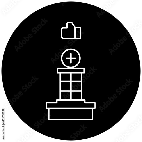 like hospital icon design