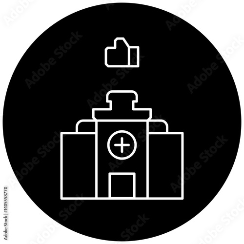 like hospital icon design