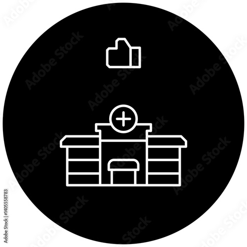 like hospital icon design