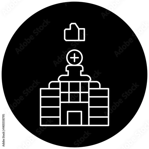 like hospital icon design
