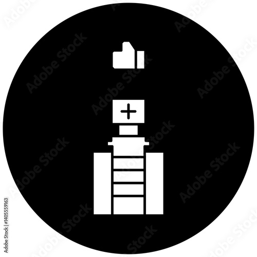 like hospital icon design