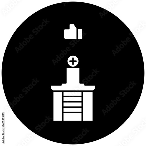 like hospital icon design
