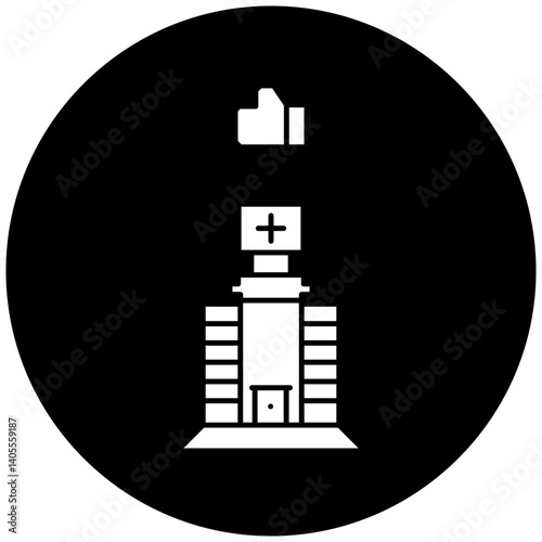 like hospital icon design