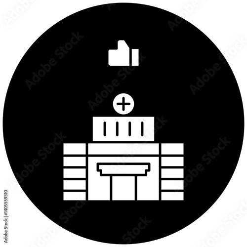 like hospital icon design