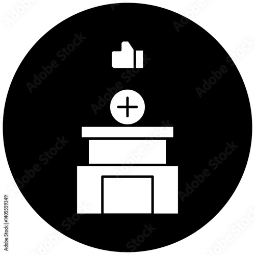 like hospital icon design