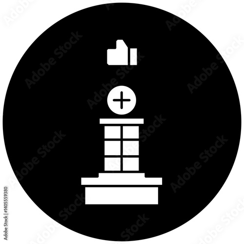 like hospital icon design