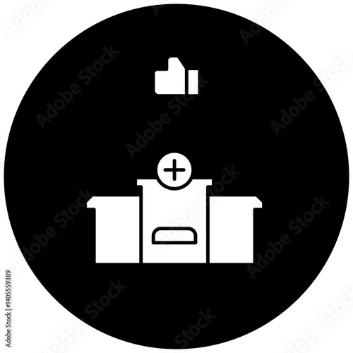 like hospital icon design