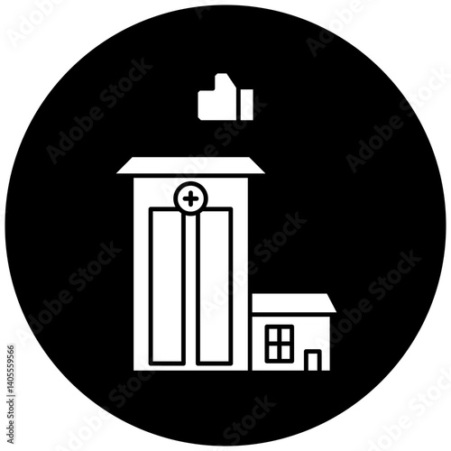 like hospital icon design