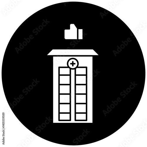 like hospital icon design