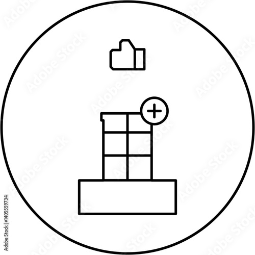like hospital icon design
