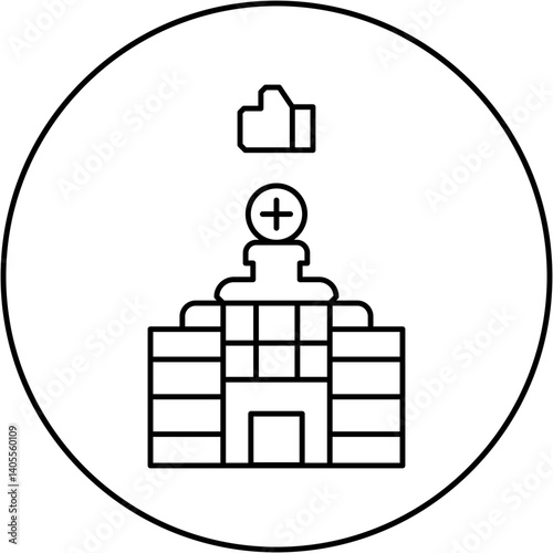 like hospital icon design
