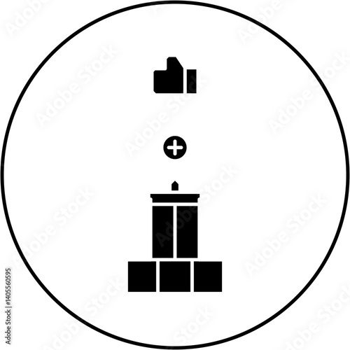 like hospital icon design