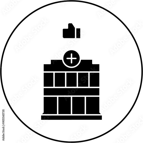 like hospital icon design
