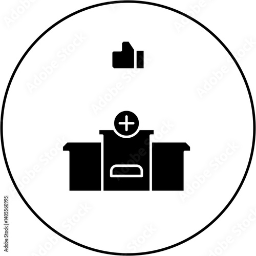 like hospital icon design