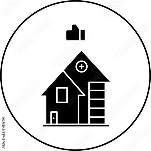 like hospital icon design