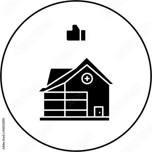 like hospital icon design