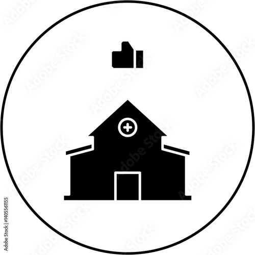 like hospital icon design