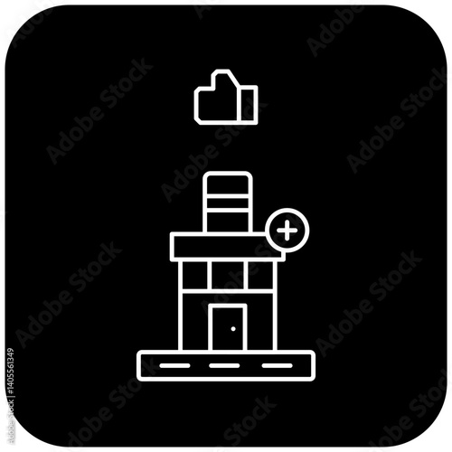 like hospital icon design