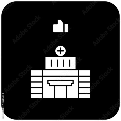 like hospital icon design