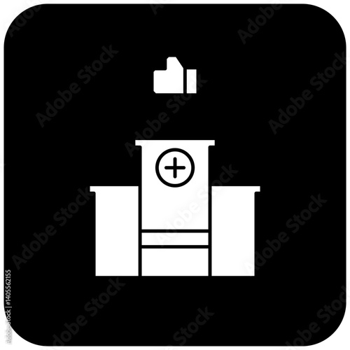 like hospital icon design