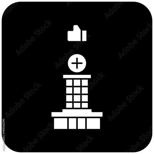 like hospital icon design