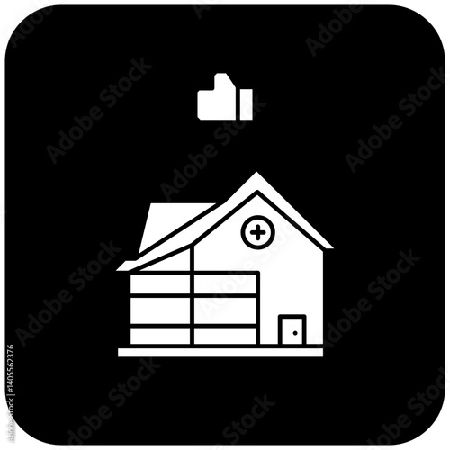 like hospital icon design