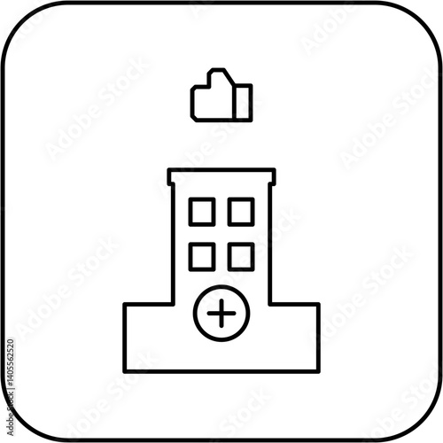 like hospital icon design
