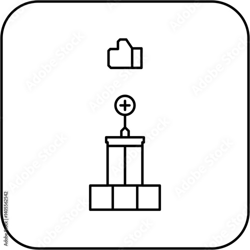 like hospital icon design