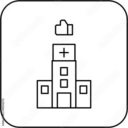 like hospital icon design