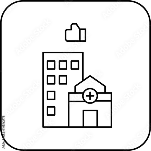 like hospital icon design