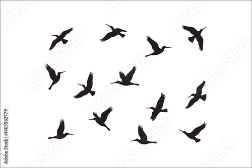 Bird Silhouette Bundle | Flying Birds Vector Clipart | SVG, PNG, EPS for Cricut & Laser Cutting

Birds Vector Silhouettes | Wildlife Animal SVG Files | Digital Bird Clipart for Crafts & Decor

Flying 