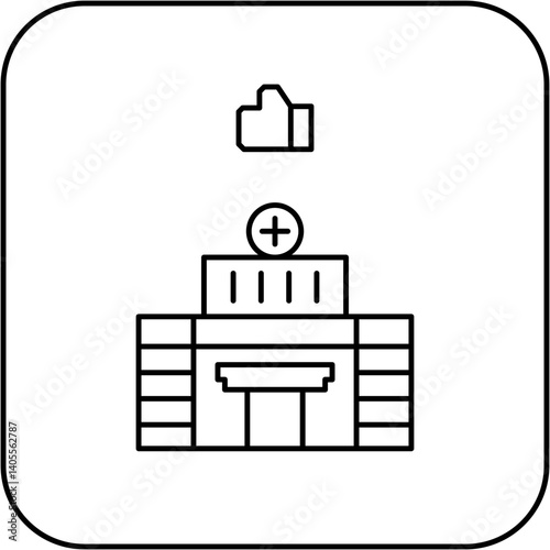 like hospital icon design