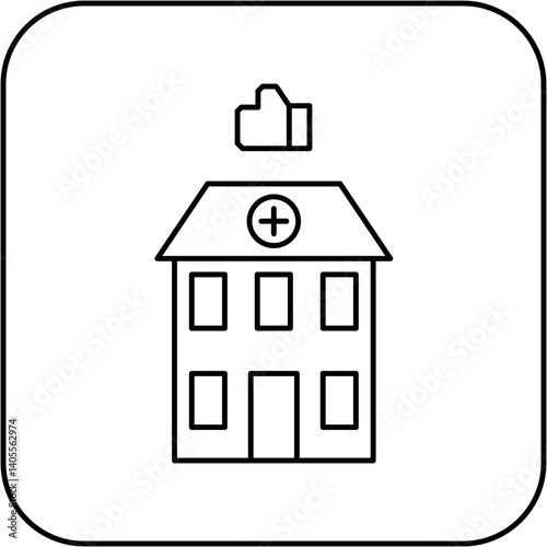 like hospital icon design