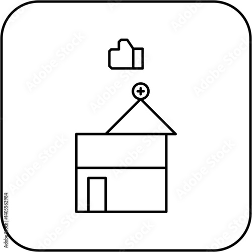 like hospital icon design