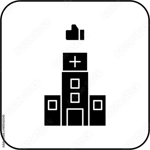 like hospital icon design