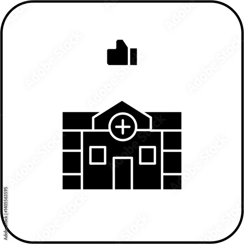 like hospital icon design