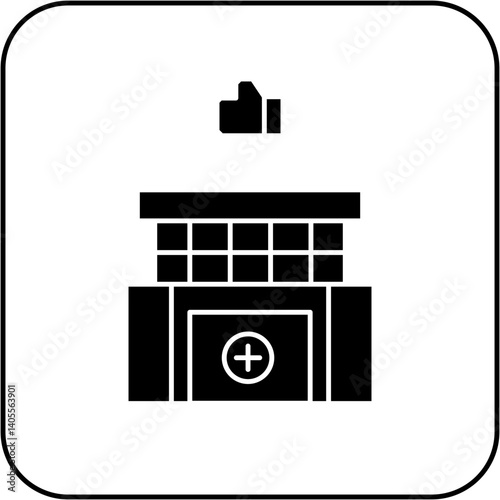 like hospital icon design