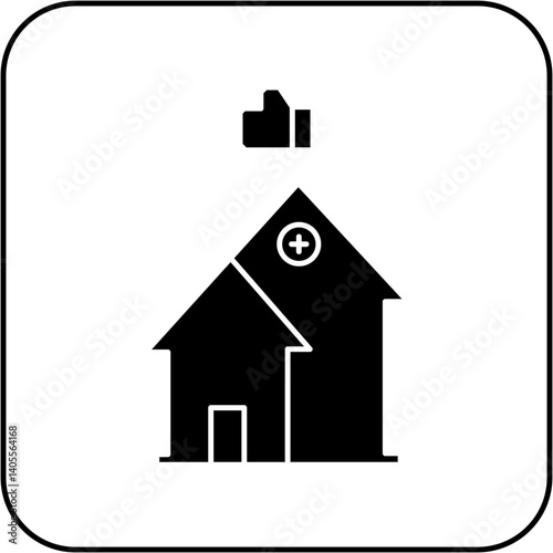 like hospital icon design