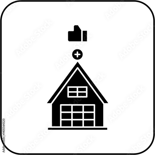 like hospital icon design