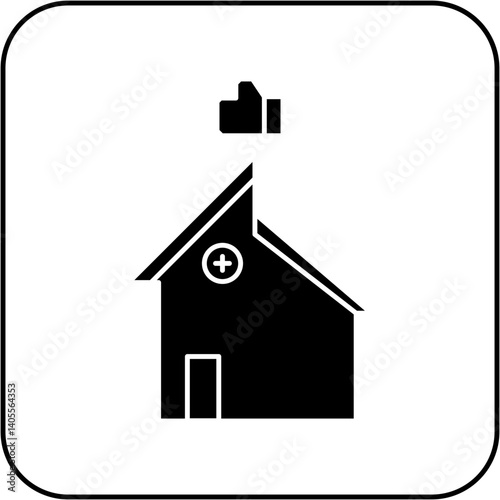 like hospital icon design