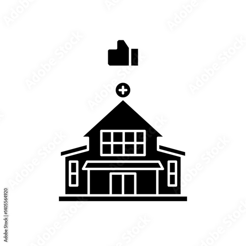 like hospital icon design