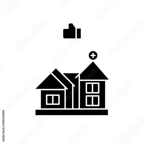 like hospital icon design