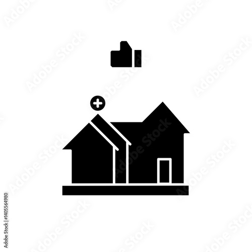 like hospital icon design