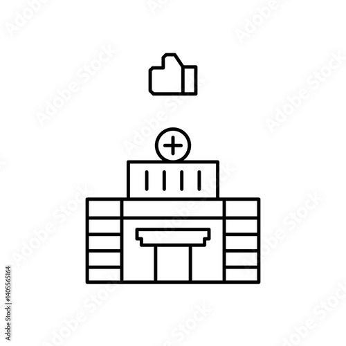 like hospital icon design