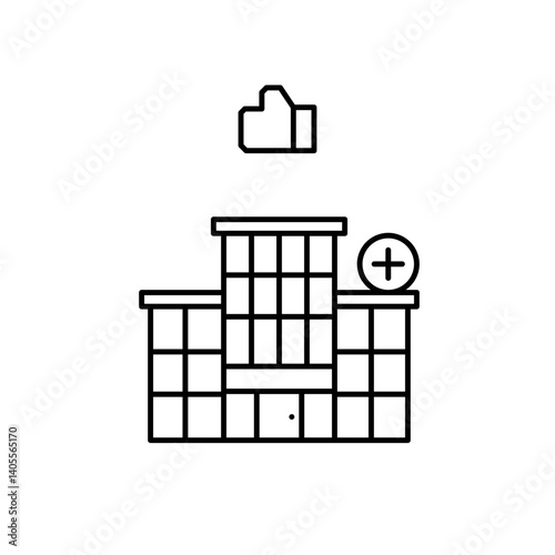 like hospital icon design